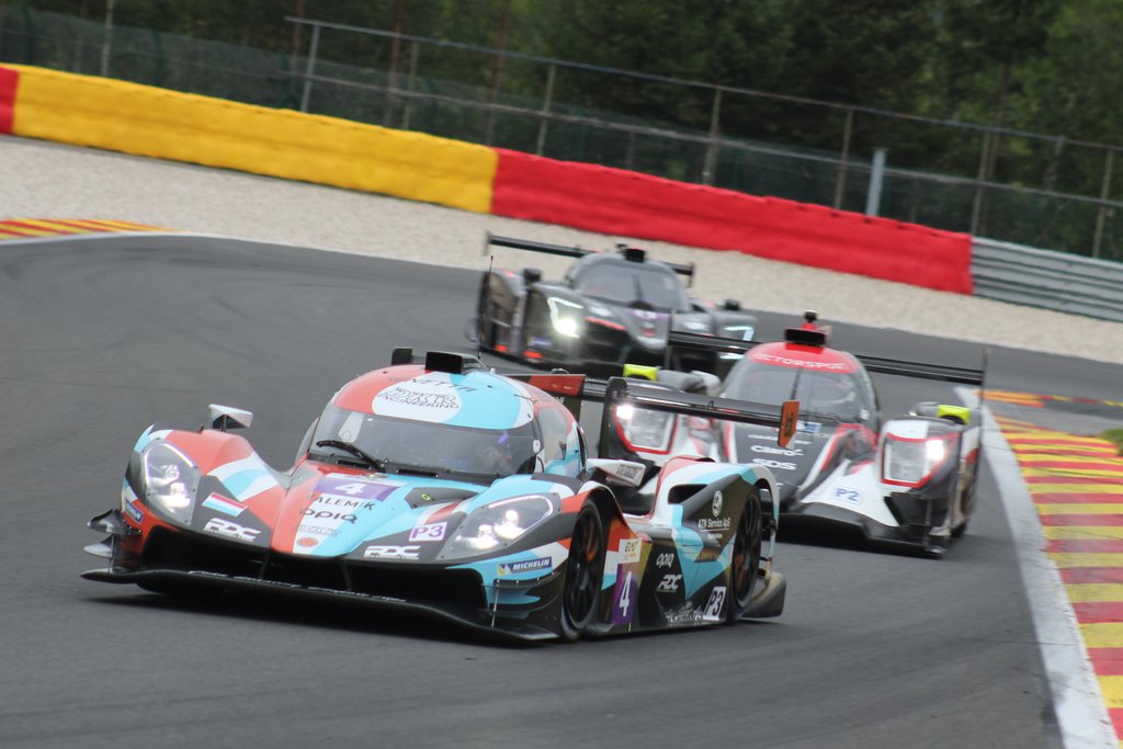 Mikkel Gaarde Pedersen bag rattet af DKR Engineerings Ginetta LMP3
(Foto: JJ Media)